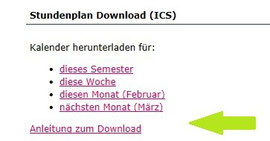 Download Stundenplan