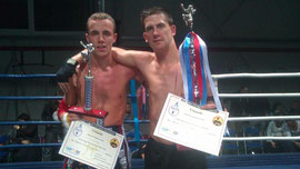 Kevin Bielelefeld (rechts)