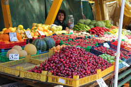 Markt in Sofia, Bulgarien