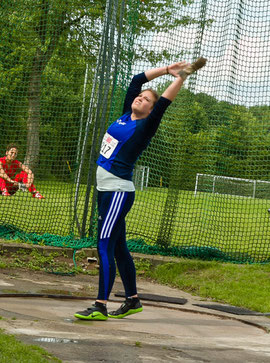 Neue Bestleistung für Hammerwerferin Maximiliane Langguth: 54,10 Meter