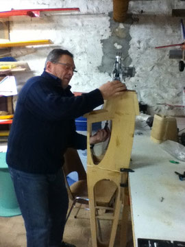 Daniel en plein travail
