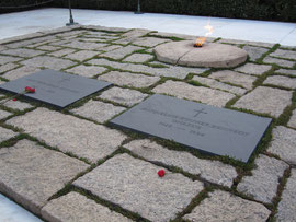 Grab von JFK und Jackie Kennedy
