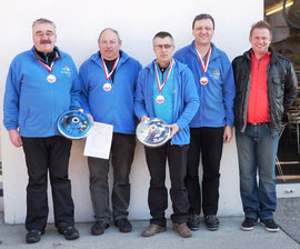 Bezirksmeister Senioren Ü50 Eisstocksport Winter 2013-2014