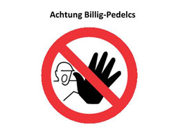 Achtung Billig Pedelecs