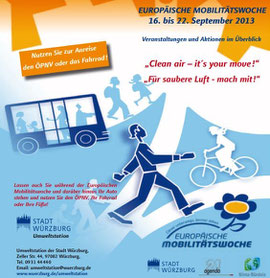 Europäische Mobilitätswoche in Würzburg