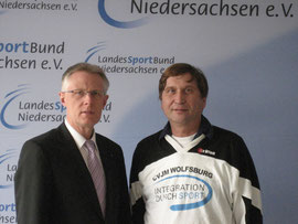 Von links: Reinhard Rawe und Manfred Wille