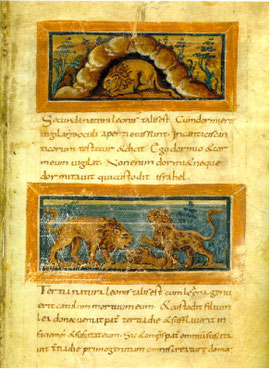 Physiologus de Berne IXe siècle