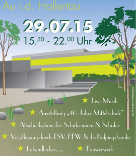 Abschlußfest Mittelschule Au/Hallertau