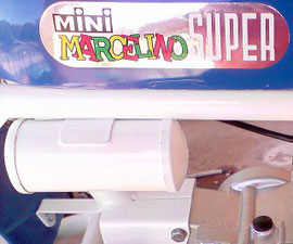 Cogida de la caja en una Mini Marcelino Súper