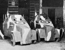 AM blindée FFI sur chassis Simca 5 fabriqué à La Rochelle