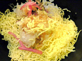 海老天丼の中身