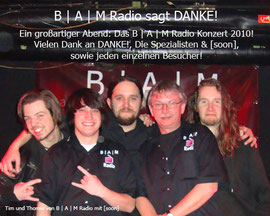 B | A | M Radio Konzert 2010