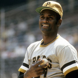 Nella foto Roberto Clemente