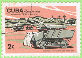 Cuba 1965 - Museum - Tank