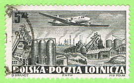 PL - 1952 - poczta lotnicza