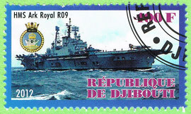 Djibouti 2012 - HMS Ark Royal R09