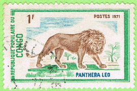 Congo - 1971 - Lion
