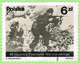 PL 1984 40 rocznica Powstania Warszawskiego