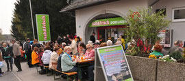 Dorfladen Oftering Eröffnungsfrühschoppen vom 5. April 2014