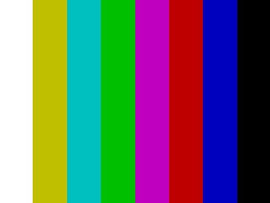 Tele1 Tris-sr, 1° monoscopio elettronico 1985.