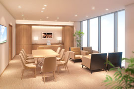 CEO room /  JOHNAN STEEL様 会長室　