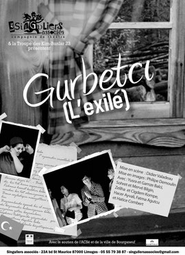 Affiche du spectacle "Gurbetci"