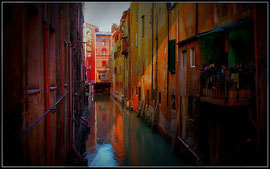 Canale delle Muline in Bologna, Italien