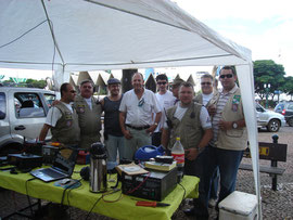 EVENTO DEMONSTRATIVO DE RADIOAMADORISMO EM CASCAVEL.