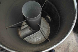 Tonne von innen