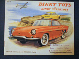 Catalogue Dinky Toys années 60