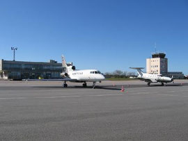 L'aéroport Cherbourg-Maupertus en 2012 