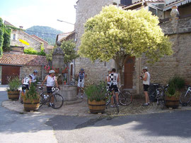 On apprécie les fontaines lors des balades estivales