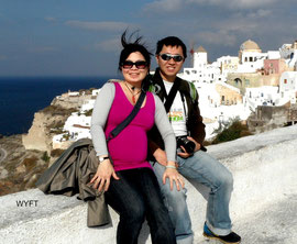 Babymoon in November 2012. Destination: Santorini Island, Greece.