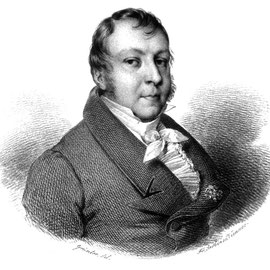 Johann Nepomuk Hummel. Kupferstich von F. X. Stöber.