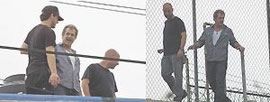 Mel Gibson visits Ignacio Allende Prison, Veracruz, Mexico in Feb. 10, 2010 for his new starer How I Soent My Summer Vacation which will be start shooting in March.