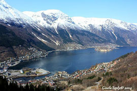 Aussicht auf Odda