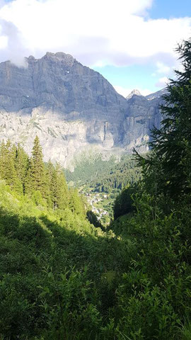 So schöne Aussicht hat Nicolas jeweils bei seinem morgendlichen joggen.