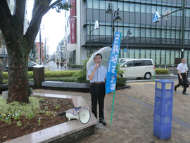 雨でしたが実行