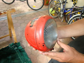 Hella Front-Scheinwerfer Typ "bauernblind"