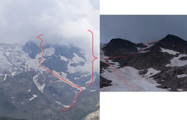 Glärnisch, Vrenelisgärtli, Chalttäli, Nordwand, N-Wand
