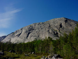 Südwand des Hægefjell-Domes Nissedal