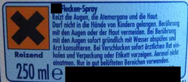 Fleckenspray