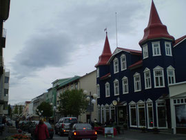Calle principal de Akureyri