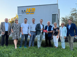 v. l. KR Sepp Wipplinger, Rita Silbereisen, Julian Hümmer, Martin Echlseder, Tobias Kurz, Fraktionsvorsitzender KR Hermann Duschl, Reante Stöckl, Uschi BErchtold, BU-Vorsitzender Hans Jörg Wagmann.