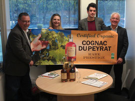 Certified Organic Cognac Du Peyrat goes West