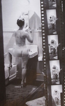 Simone de Beauvoir by Art Shay, 1950