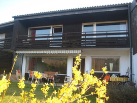 Haus vom Garten aus
