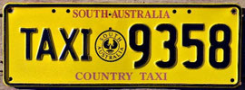 australisches Nummernschild