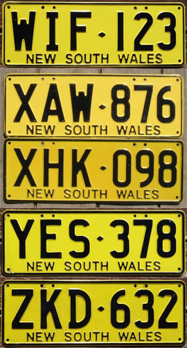 australische Kennzeichen