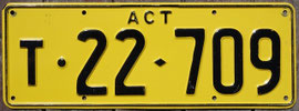 australische Nummernschilder